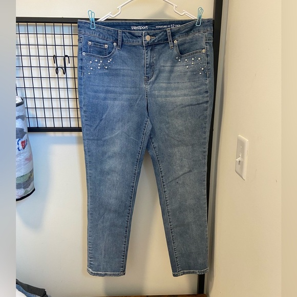 NWOT | Westport women’s signature fit crop jeans — size 12 - Picture 1 of 5